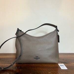Coach Laurel Shoulder Bag Dark Stone